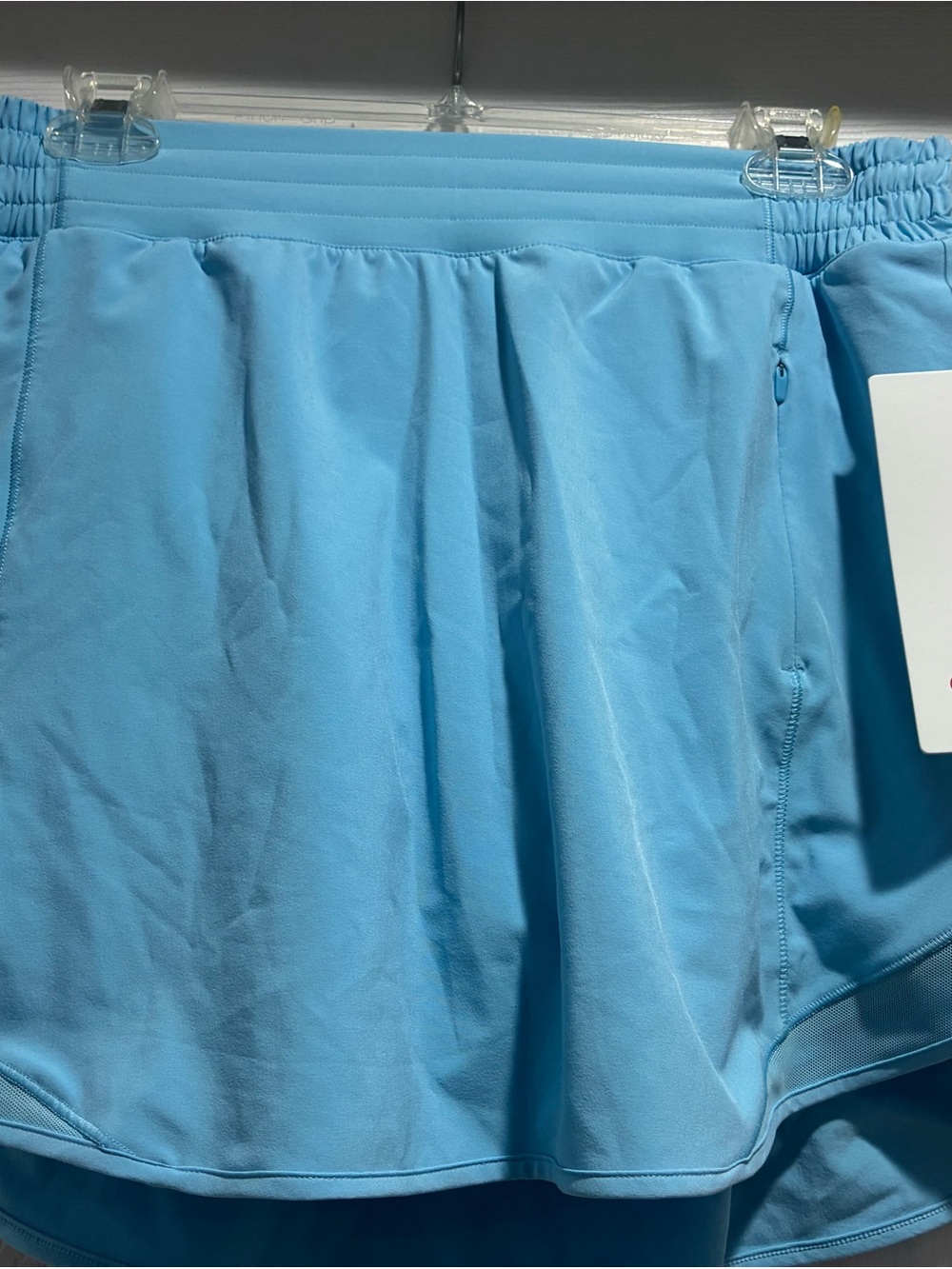 lululemon athletica Blue Chill Hotty Hot Skirt Sz 8 NWT